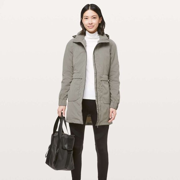 Lululemon Keep On Trek 3-in-1 Jacket in Carbon Dust - Picture 1 of 6
